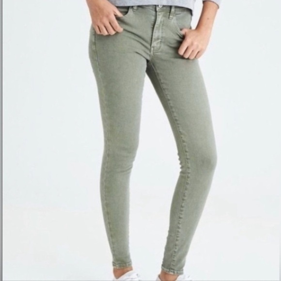 American Eagle Outfitters super super stretch jeans size 8 regular - Picture 1 of 4
